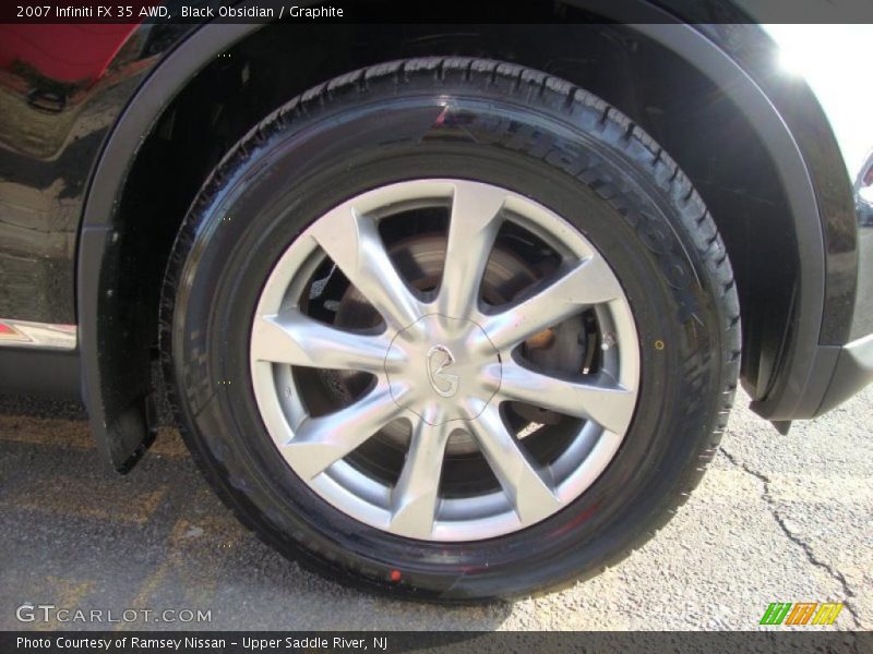 Black Obsidian / Graphite 2007 Infiniti FX 35 AWD