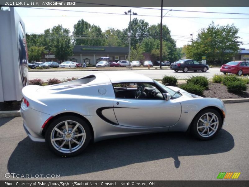 Arctic Silver / Black 2011 Lotus Elise R