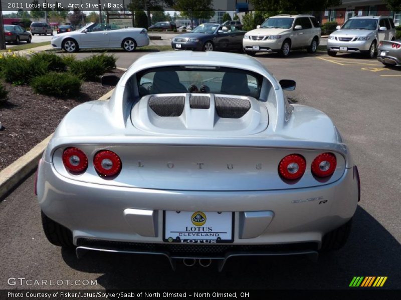 Arctic Silver / Black 2011 Lotus Elise R