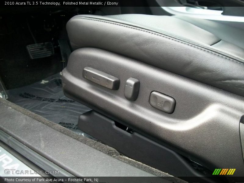 Polished Metal Metallic / Ebony 2010 Acura TL 3.5 Technology