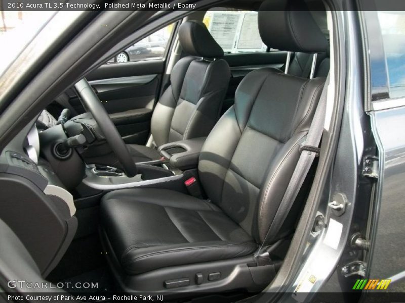Polished Metal Metallic / Ebony 2010 Acura TL 3.5 Technology
