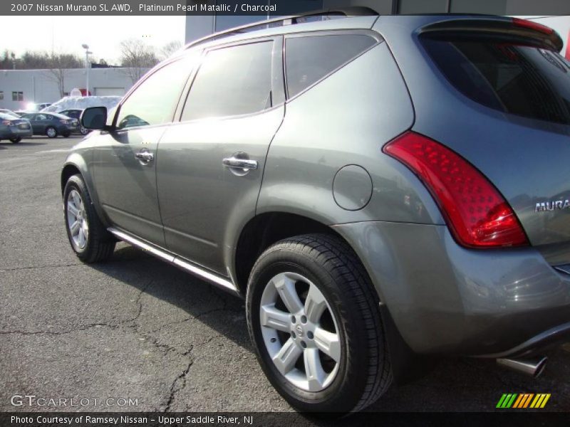 Platinum Pearl Matallic / Charcoal 2007 Nissan Murano SL AWD