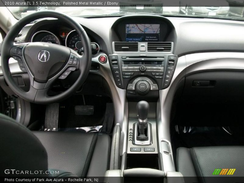 Polished Metal Metallic / Ebony 2010 Acura TL 3.5 Technology