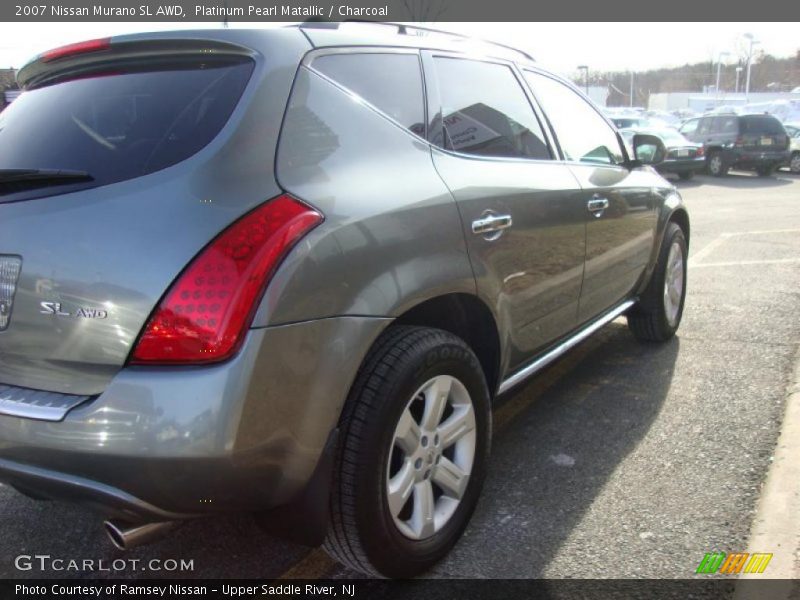 Platinum Pearl Matallic / Charcoal 2007 Nissan Murano SL AWD