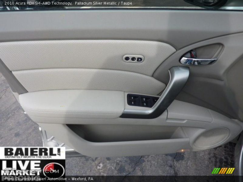 Palladium Silver Metallic / Taupe 2010 Acura RDX SH-AWD Technology