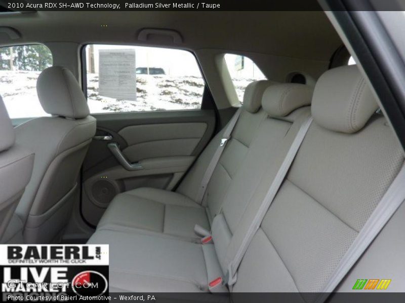 Palladium Silver Metallic / Taupe 2010 Acura RDX SH-AWD Technology