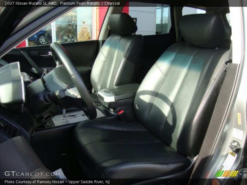 Platinum Pearl Matallic / Charcoal 2007 Nissan Murano SL AWD