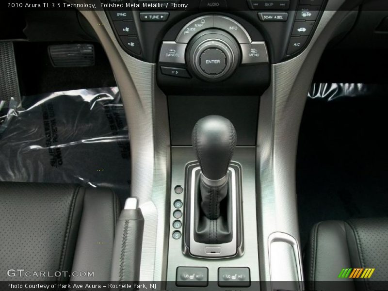 Polished Metal Metallic / Ebony 2010 Acura TL 3.5 Technology