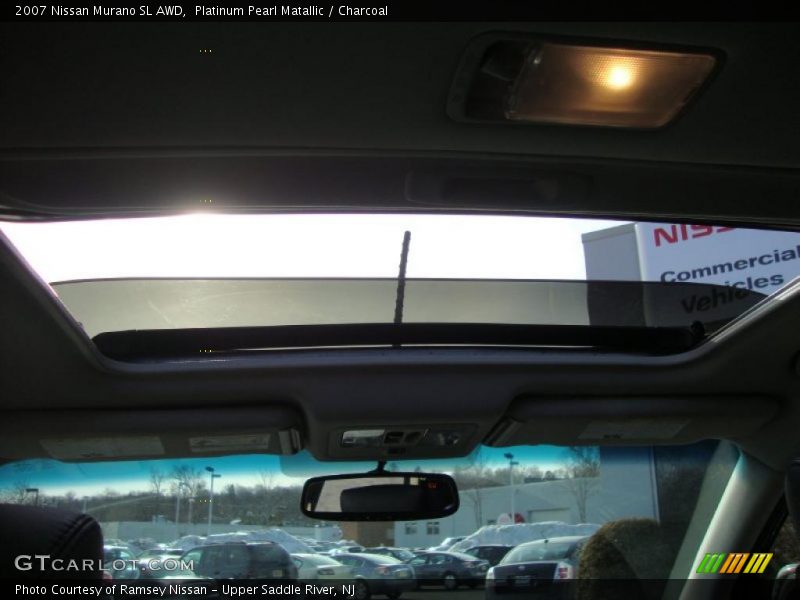 Platinum Pearl Matallic / Charcoal 2007 Nissan Murano SL AWD