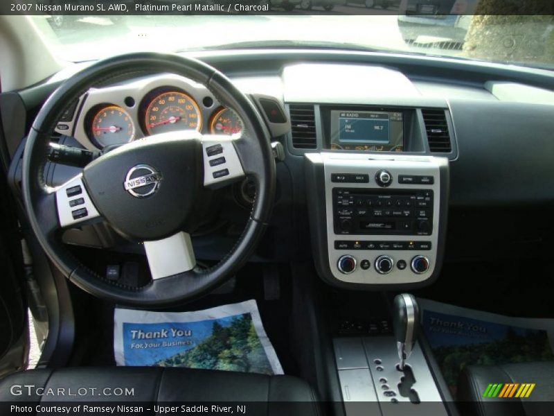 Platinum Pearl Matallic / Charcoal 2007 Nissan Murano SL AWD