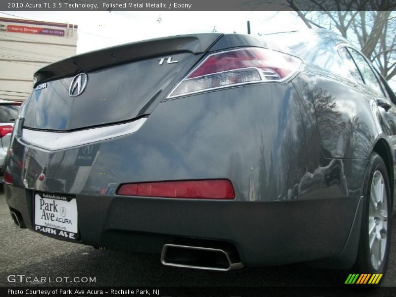 Polished Metal Metallic / Ebony 2010 Acura TL 3.5 Technology