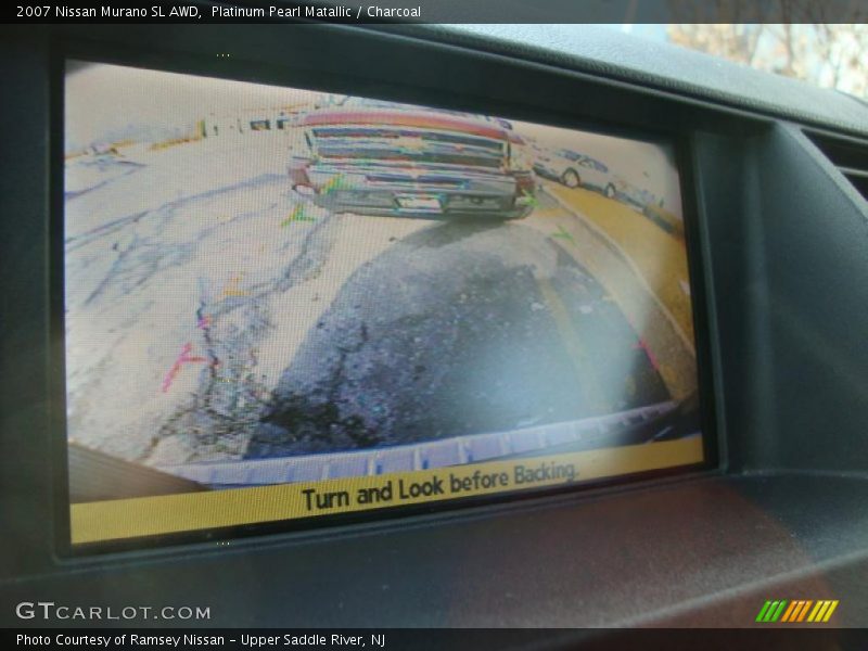 Platinum Pearl Matallic / Charcoal 2007 Nissan Murano SL AWD