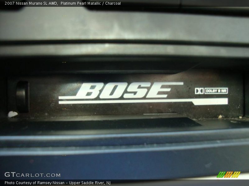 Platinum Pearl Matallic / Charcoal 2007 Nissan Murano SL AWD