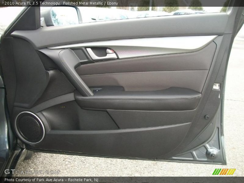 Polished Metal Metallic / Ebony 2010 Acura TL 3.5 Technology