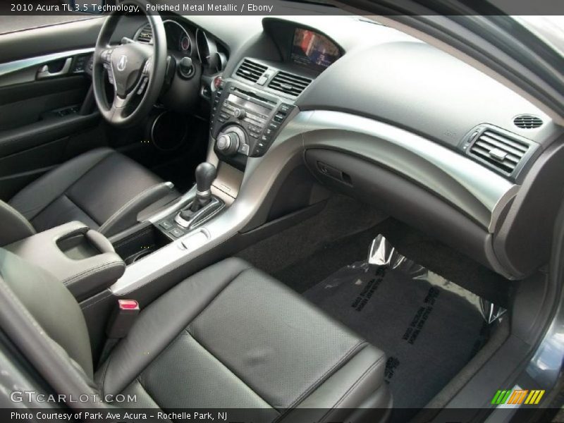 Polished Metal Metallic / Ebony 2010 Acura TL 3.5 Technology