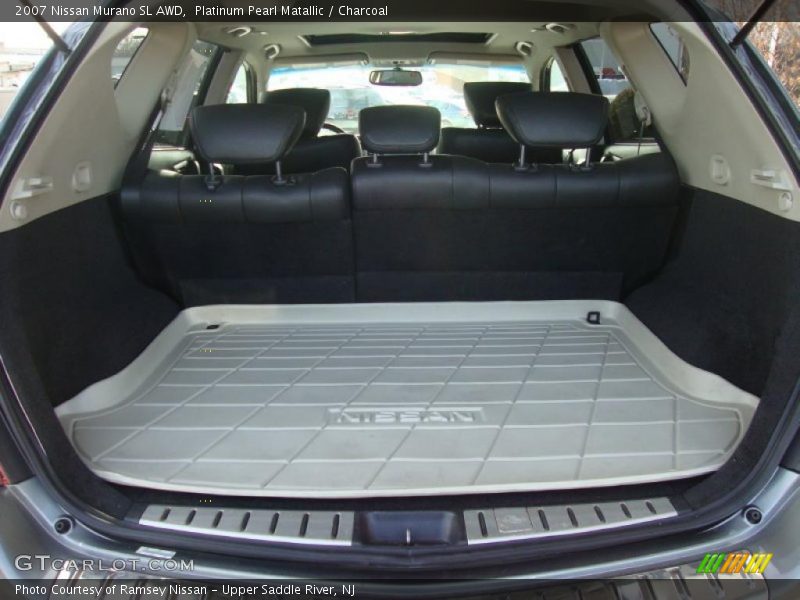 Platinum Pearl Matallic / Charcoal 2007 Nissan Murano SL AWD