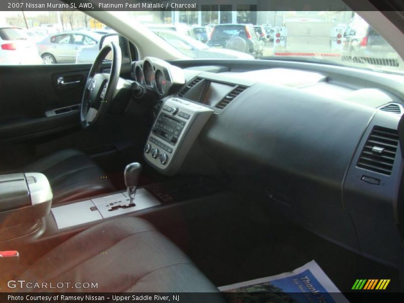 Platinum Pearl Matallic / Charcoal 2007 Nissan Murano SL AWD