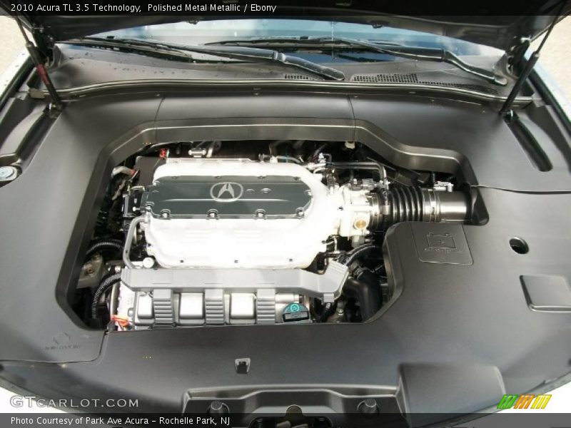 Polished Metal Metallic / Ebony 2010 Acura TL 3.5 Technology