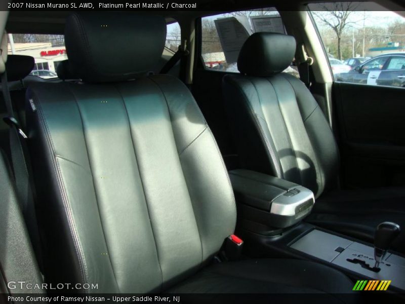 Platinum Pearl Matallic / Charcoal 2007 Nissan Murano SL AWD
