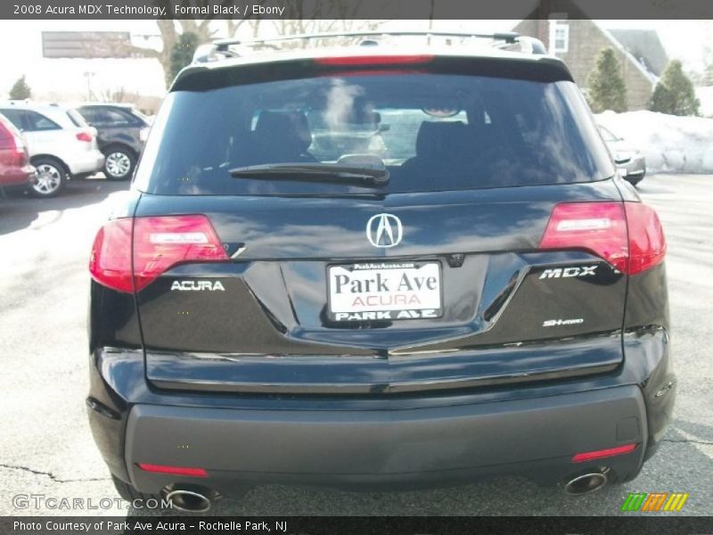 Formal Black / Ebony 2008 Acura MDX Technology