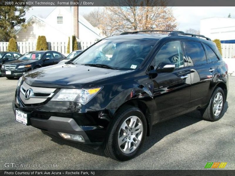 Formal Black / Ebony 2008 Acura MDX Technology