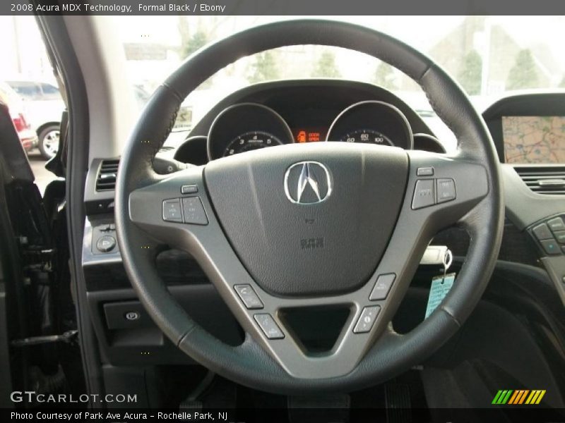 Formal Black / Ebony 2008 Acura MDX Technology