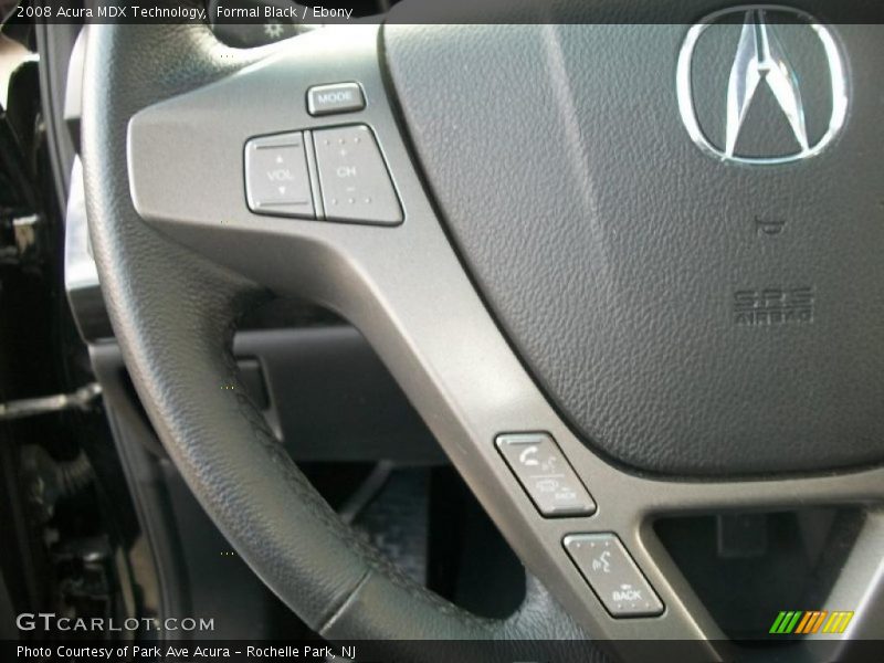 Formal Black / Ebony 2008 Acura MDX Technology
