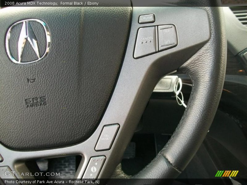 Formal Black / Ebony 2008 Acura MDX Technology