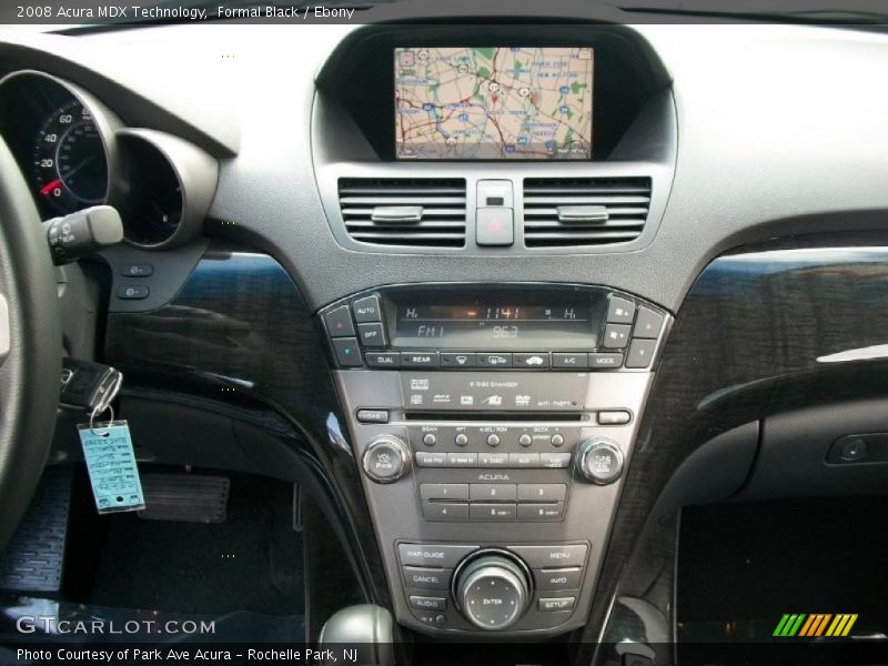 Formal Black / Ebony 2008 Acura MDX Technology
