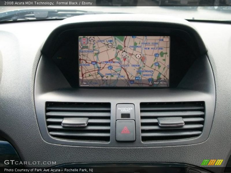 Formal Black / Ebony 2008 Acura MDX Technology