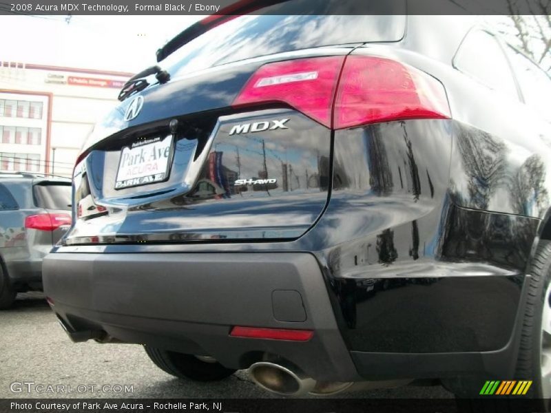 Formal Black / Ebony 2008 Acura MDX Technology