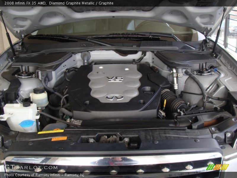 Diamond Graphite Metallic / Graphite 2008 Infiniti FX 35 AWD