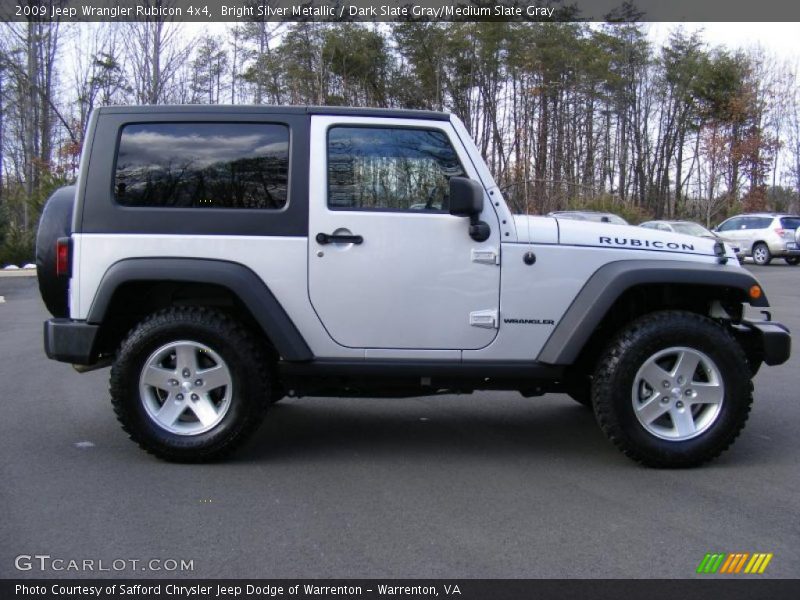  2009 Wrangler Rubicon 4x4 Bright Silver Metallic