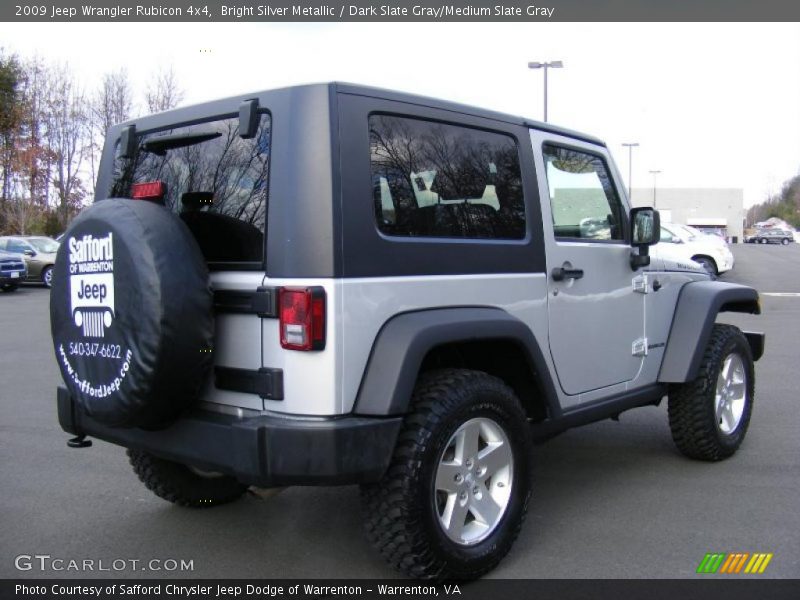  2009 Wrangler Rubicon 4x4 Bright Silver Metallic