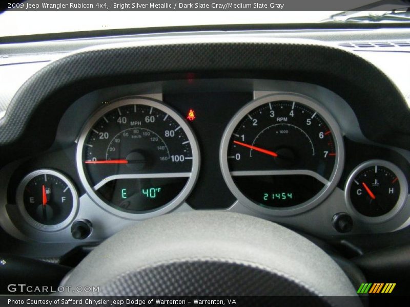  2009 Wrangler Rubicon 4x4 Rubicon 4x4 Gauges