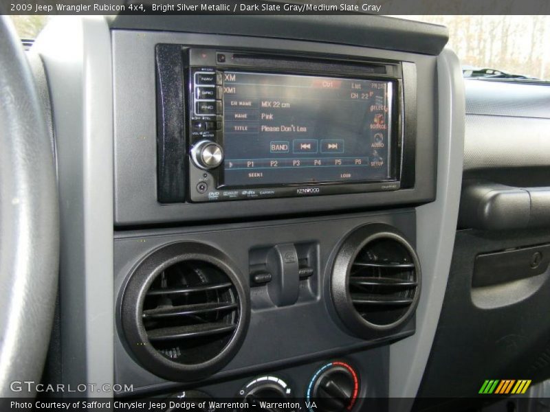 Controls of 2009 Wrangler Rubicon 4x4