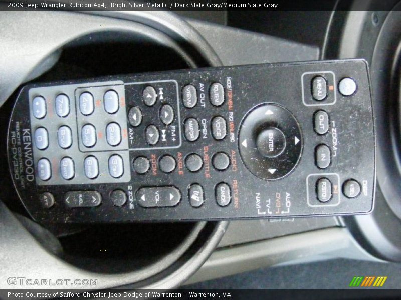 Bright Silver Metallic / Dark Slate Gray/Medium Slate Gray 2009 Jeep Wrangler Rubicon 4x4