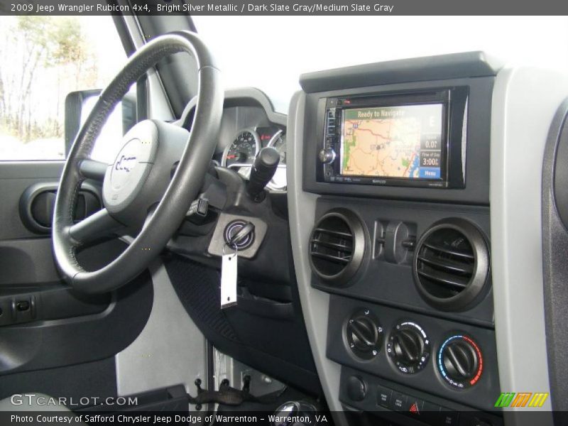 Dashboard of 2009 Wrangler Rubicon 4x4