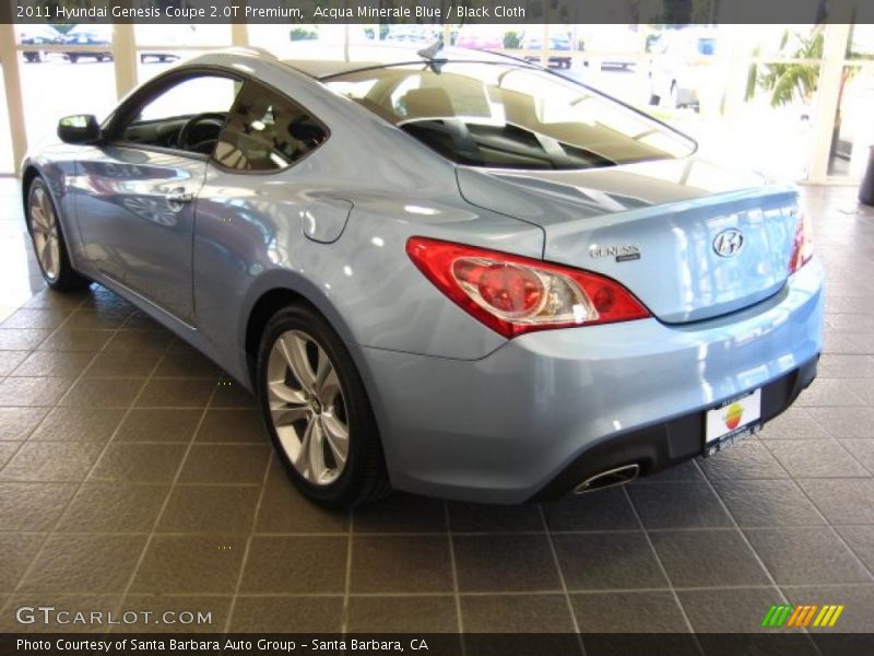  2011 Genesis Coupe 2.0T Premium Acqua Minerale Blue