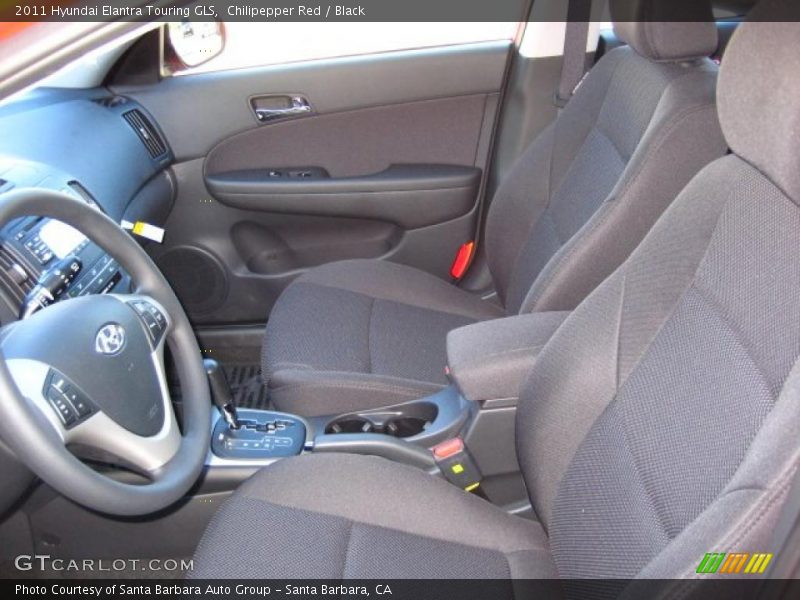  2011 Elantra Touring GLS Black Interior
