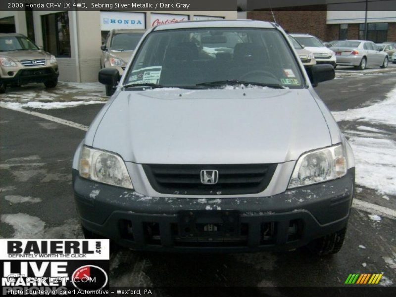 Sebring Silver Metallic / Dark Gray 2000 Honda CR-V LX 4WD