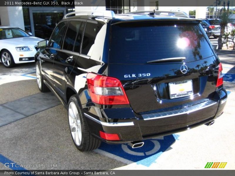 Black / Black 2011 Mercedes-Benz GLK 350
