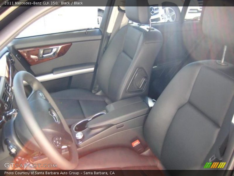 Black / Black 2011 Mercedes-Benz GLK 350