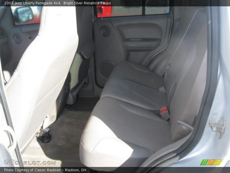 Bright Silver Metallic / Taupe 2003 Jeep Liberty Renegade 4x4