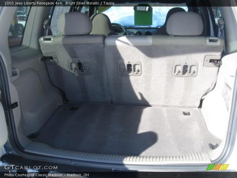 Bright Silver Metallic / Taupe 2003 Jeep Liberty Renegade 4x4