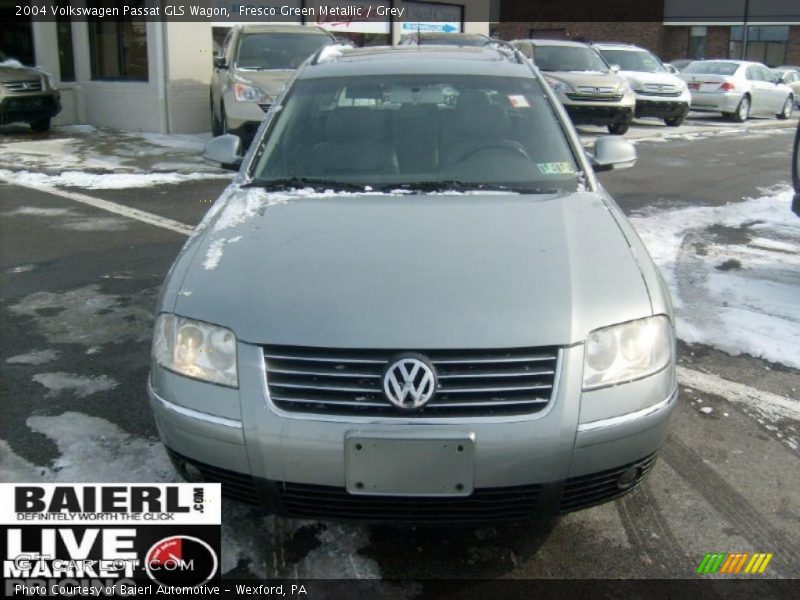 Fresco Green Metallic / Grey 2004 Volkswagen Passat GLS Wagon