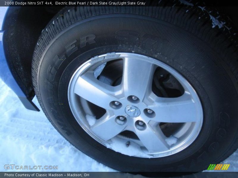 Electric Blue Pearl / Dark Slate Gray/Light Slate Gray 2008 Dodge Nitro SXT 4x4