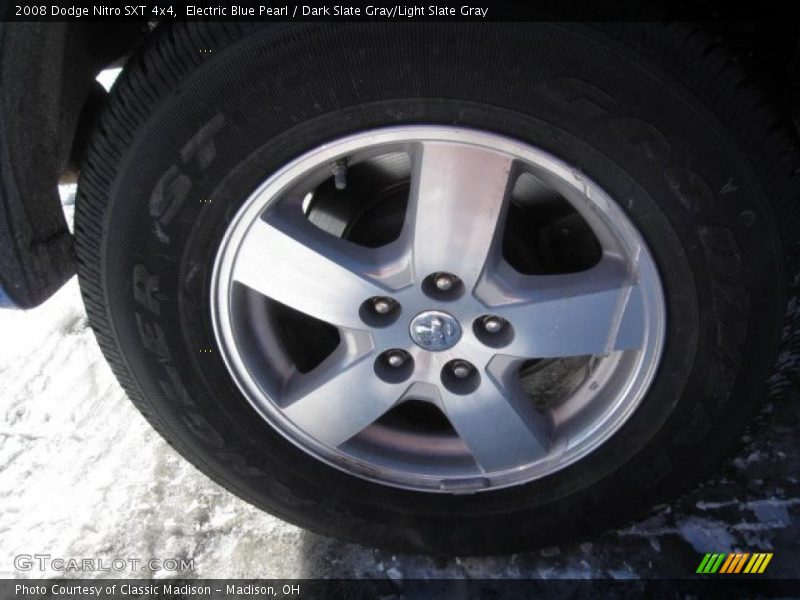 Electric Blue Pearl / Dark Slate Gray/Light Slate Gray 2008 Dodge Nitro SXT 4x4