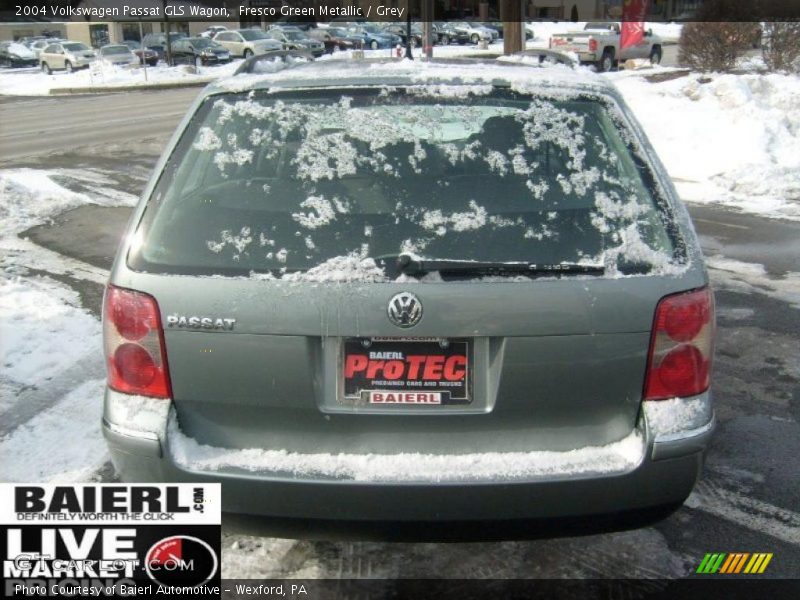 Fresco Green Metallic / Grey 2004 Volkswagen Passat GLS Wagon