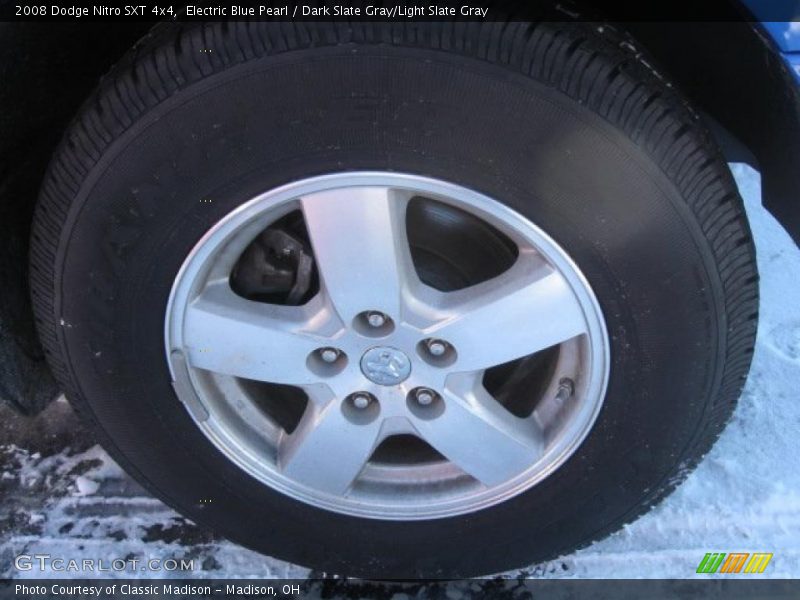 Electric Blue Pearl / Dark Slate Gray/Light Slate Gray 2008 Dodge Nitro SXT 4x4